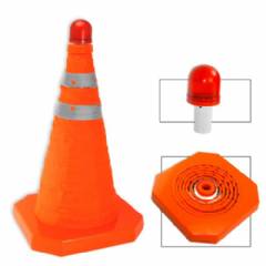 Collapsible 28" Cone w/led Light